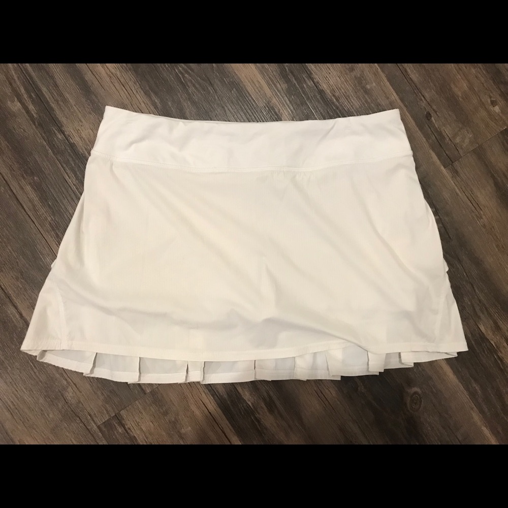 Lululemon Athletica White Skirt Size 10 Tall